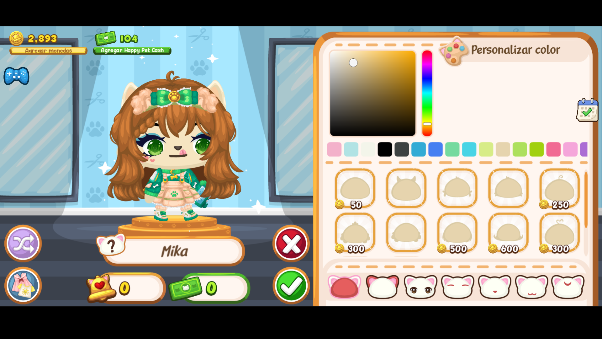 Editor de personajes
